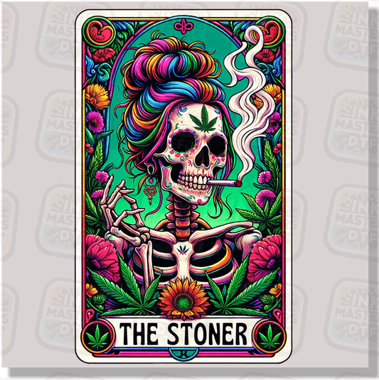 The Stoner Tarot Card DTF Transfer - Ink Masters DTF