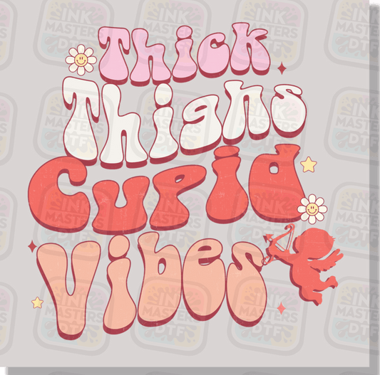Thick Thighs And Cupid Vibes DTF Transfer - Ink Masters DTF