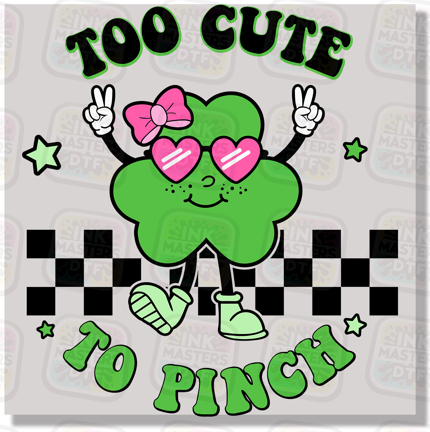 Too Cute To Pinch DTF Transfer - Ink Masters DTF