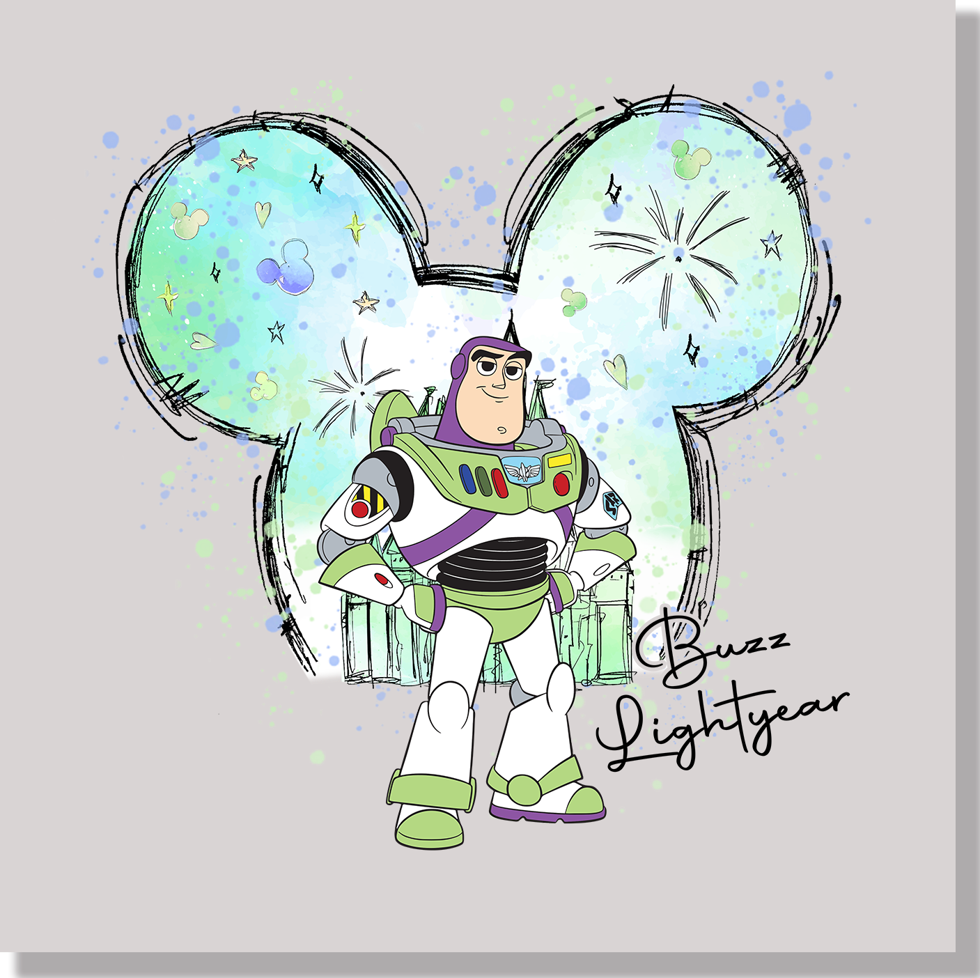 Toy Story Buzz DTF Transfer - Ink Masters DTF