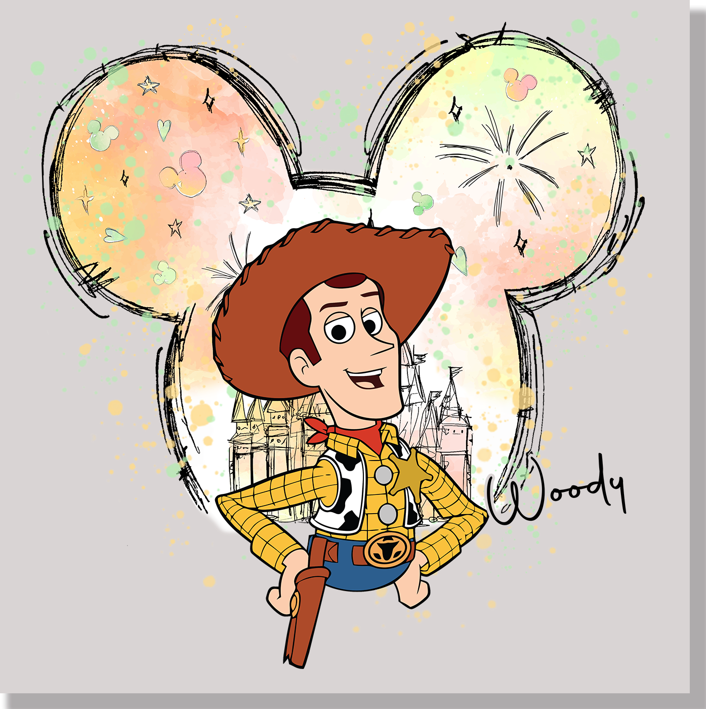 Toy Story Woody DTF Transfer - Ink Masters DTF