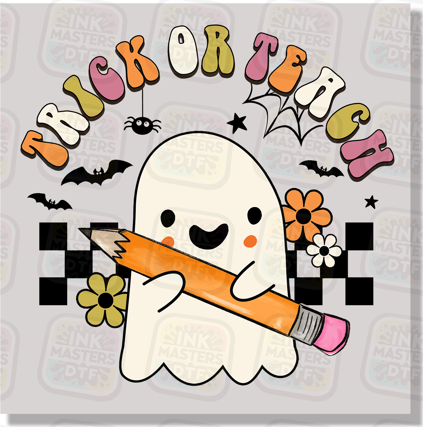 Trick Or Teach DTF Transfer - Ink Masters DTF