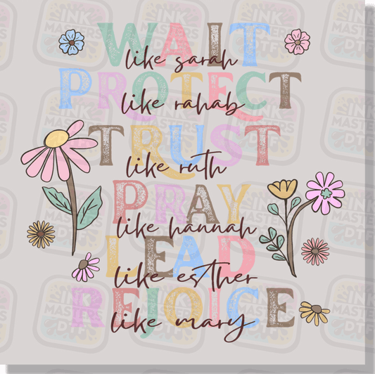 Trust Like Ruth DTF Transfer - Ink Masters DTF