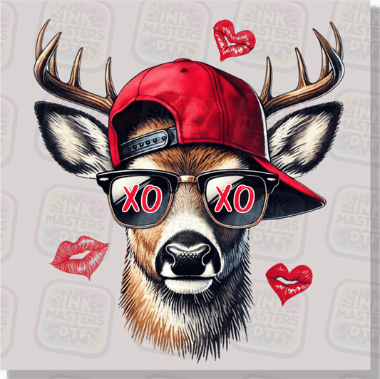 Hunting For Love Valentine Deer DTF Transfer - Ink Masters DTF