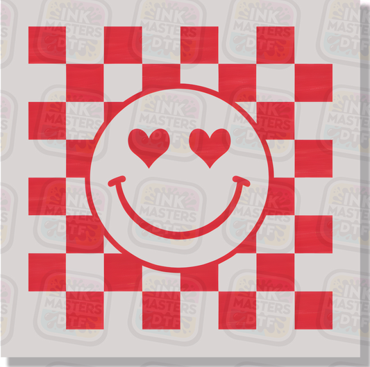 Valentine Smiley DTF Transfer - Ink Masters DTF