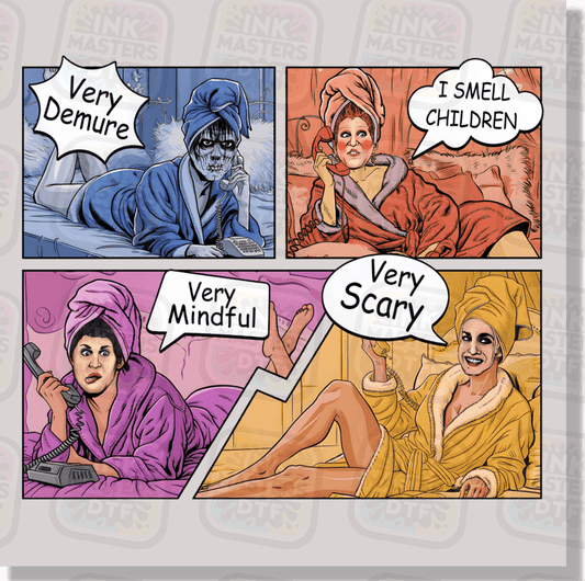 Very MIndful Witches DTF Transfer - Ink Masters DTF