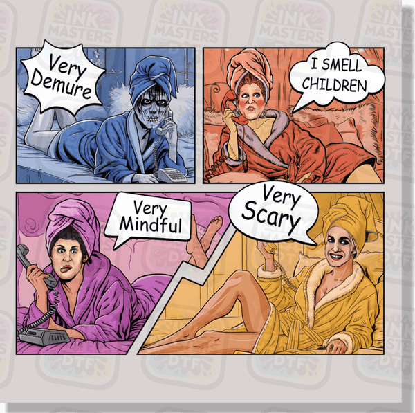 Very MIndful Witches DTF Transfer - Ink Masters DTF