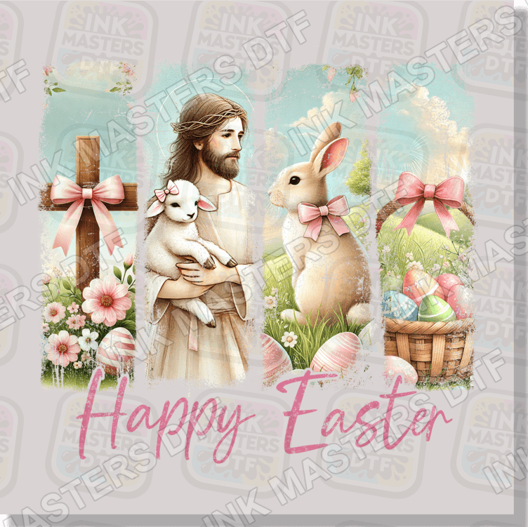 Vintage Easter DTF Transfer - Ink Masters DTF