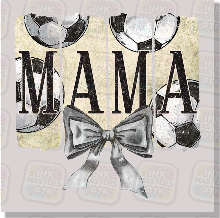 Weathered Retro Soccer Mama DTF Transfer