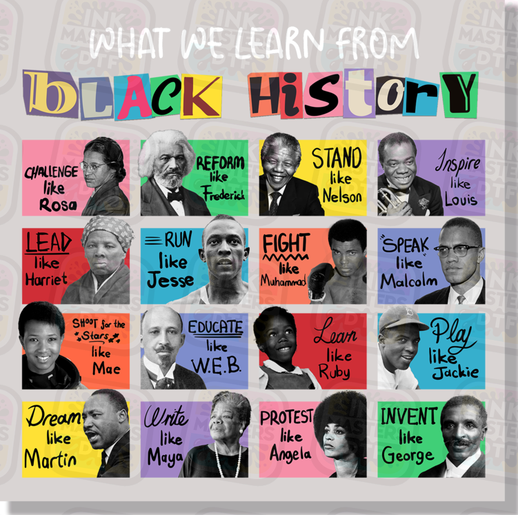 What We Learn From Black History DTF Transfer
