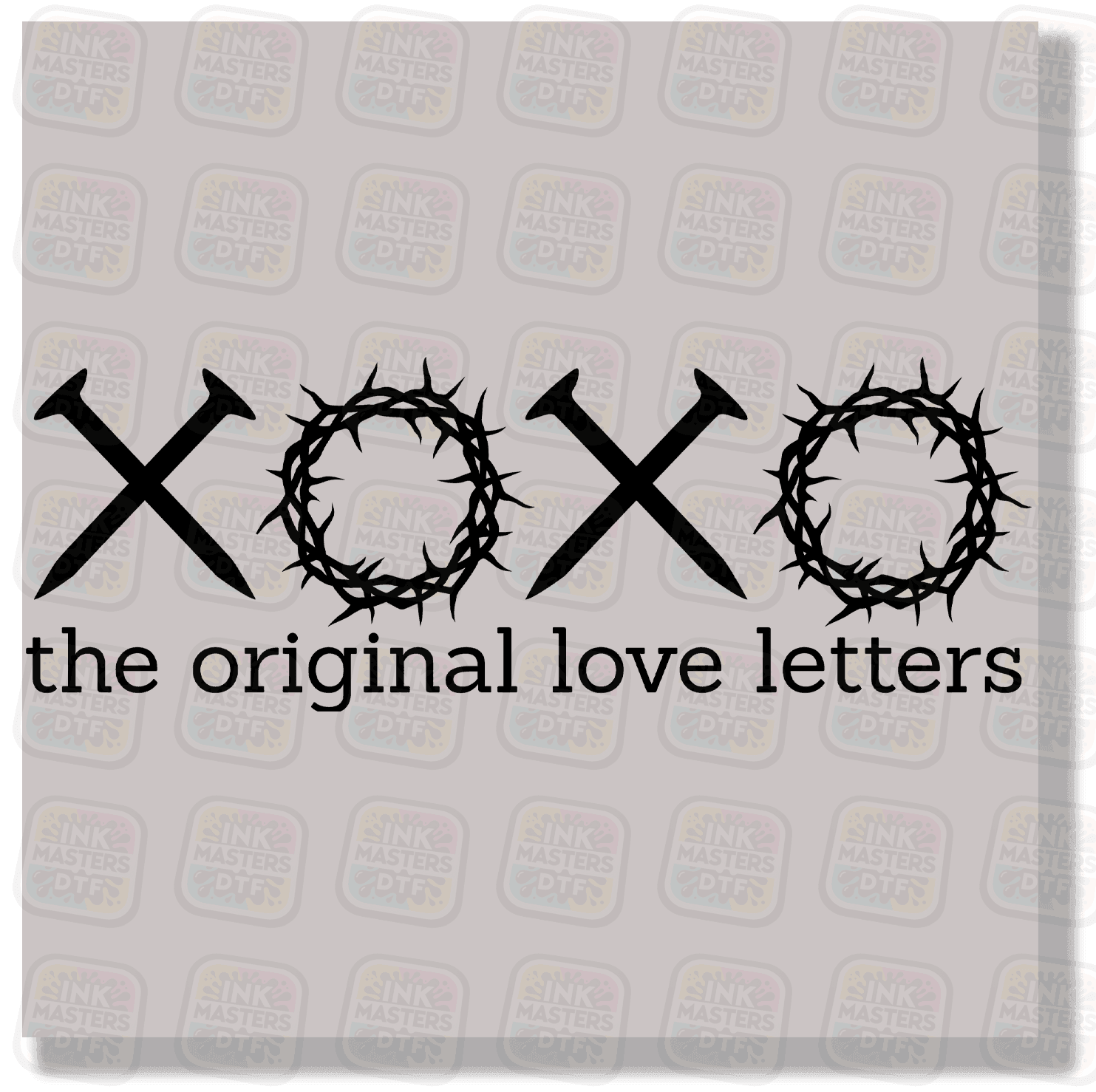 Xoxo The Original Love Letters DTF Transfer - Ink Masters DTF