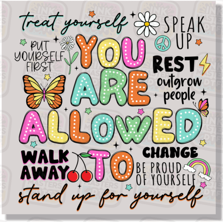 You Are Allowed To DTF Transfer - Ink Masters DTF