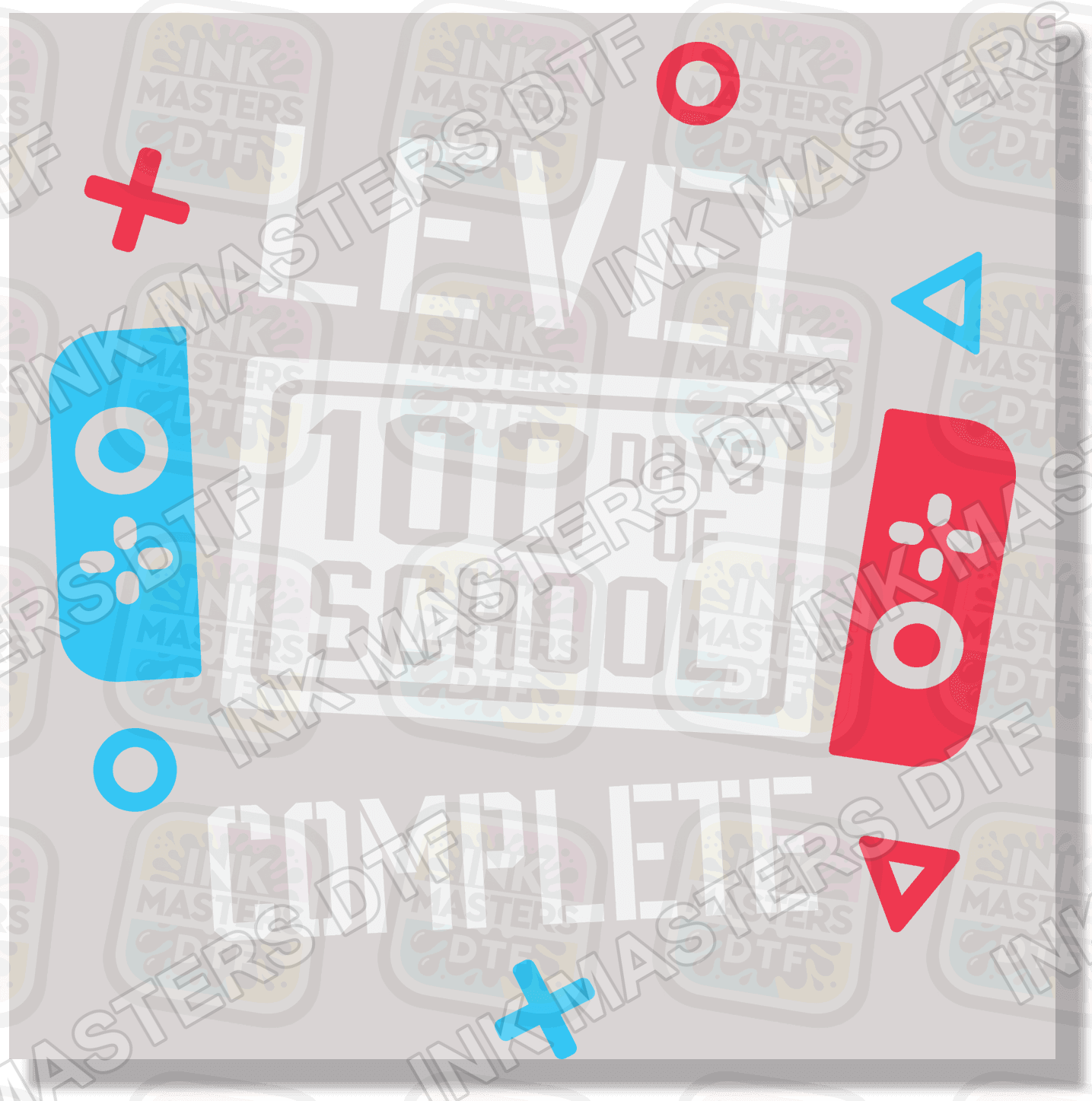 100 Days Of School Level Complete DTF Transfer - Ink Masters DTF