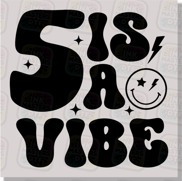 5 Is A Vibe DTF Transfer - Ink Masters DTF