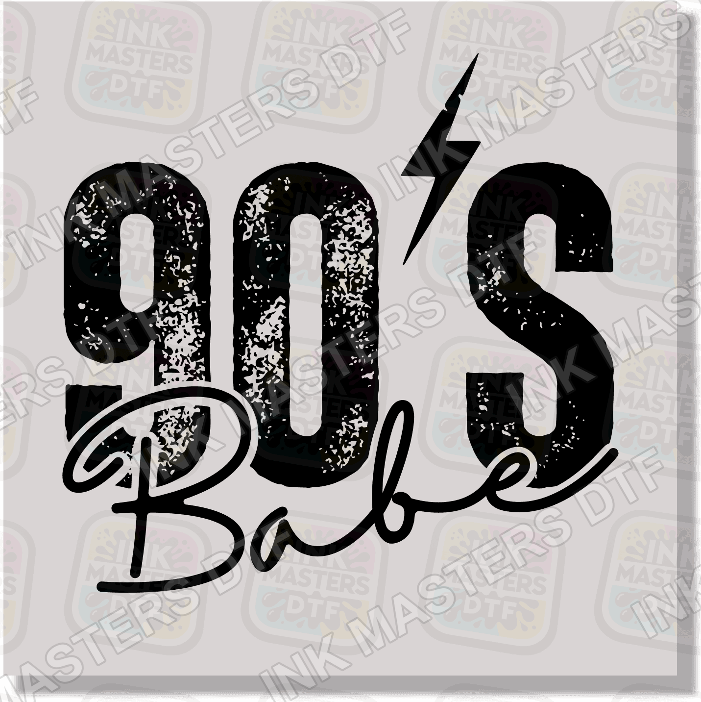 90s Babe DTF Transfer - Ink Masters DTF