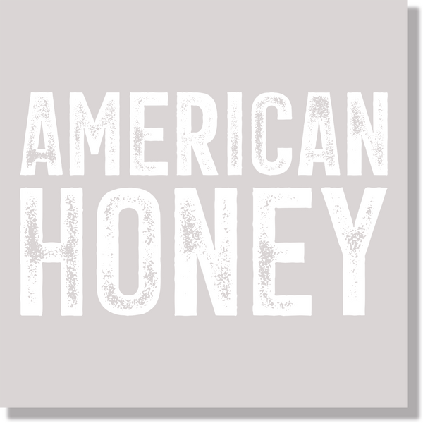American Honey White Text Women  DTF Transfer
