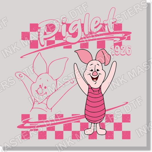 Artboard Piglet DTF Transfer