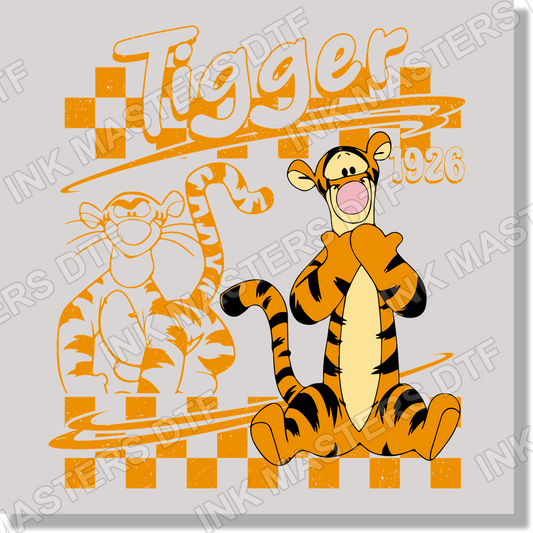 Artboard Tigger DTF Transfer