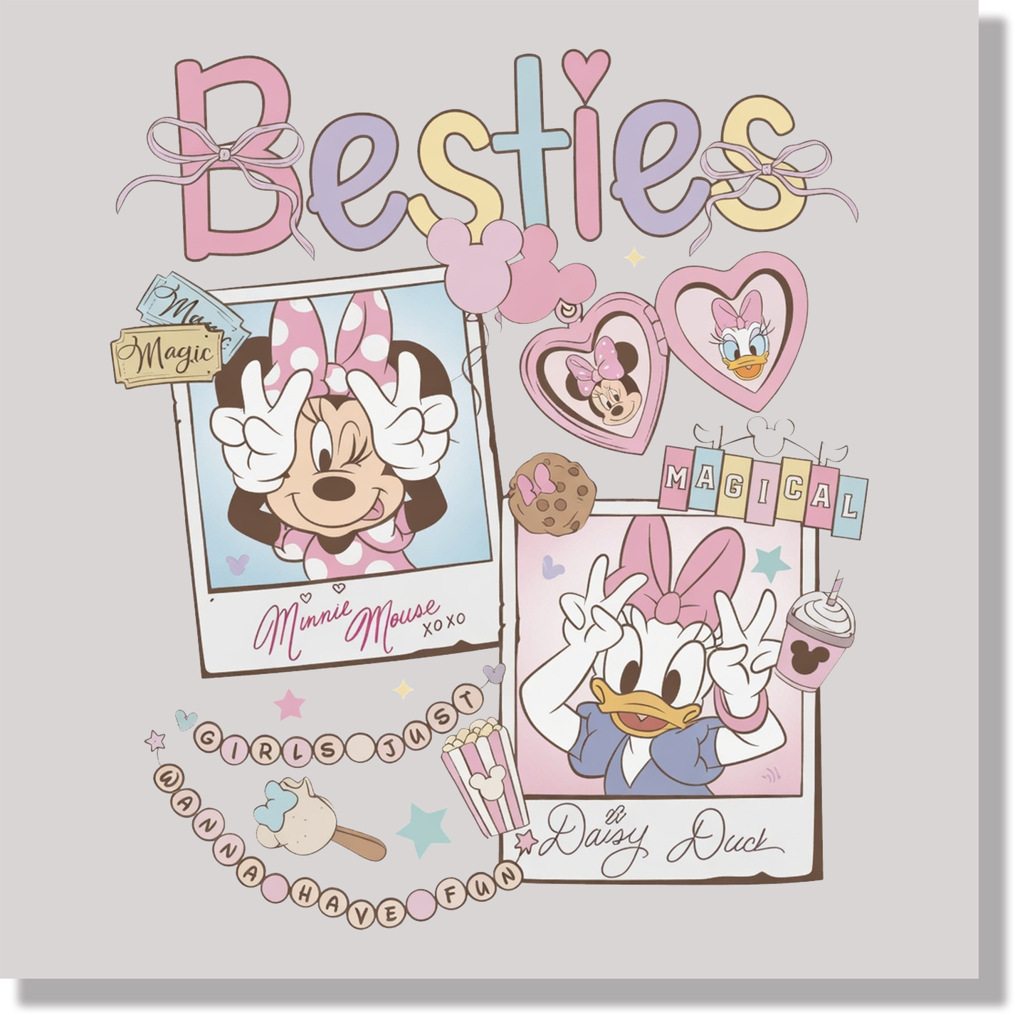 Bestie Silly Photos DTF Transfer