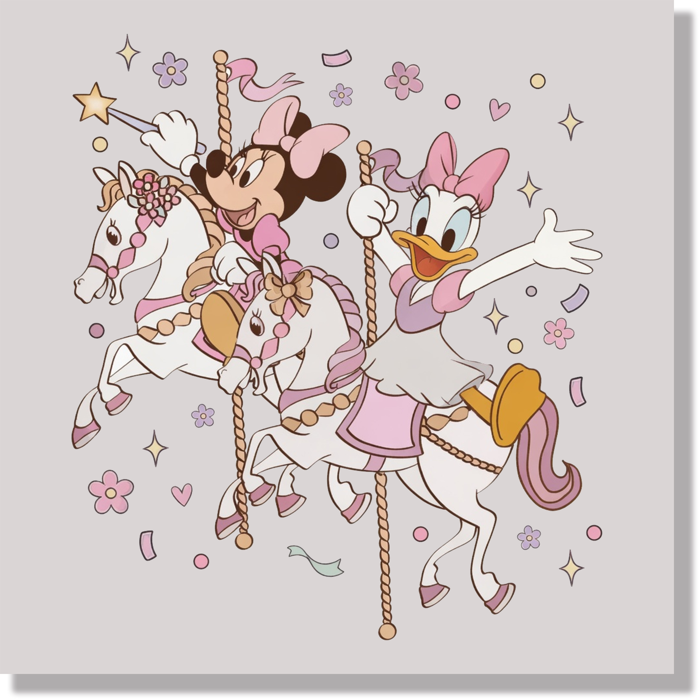 Carousel Ride DTF Transfer