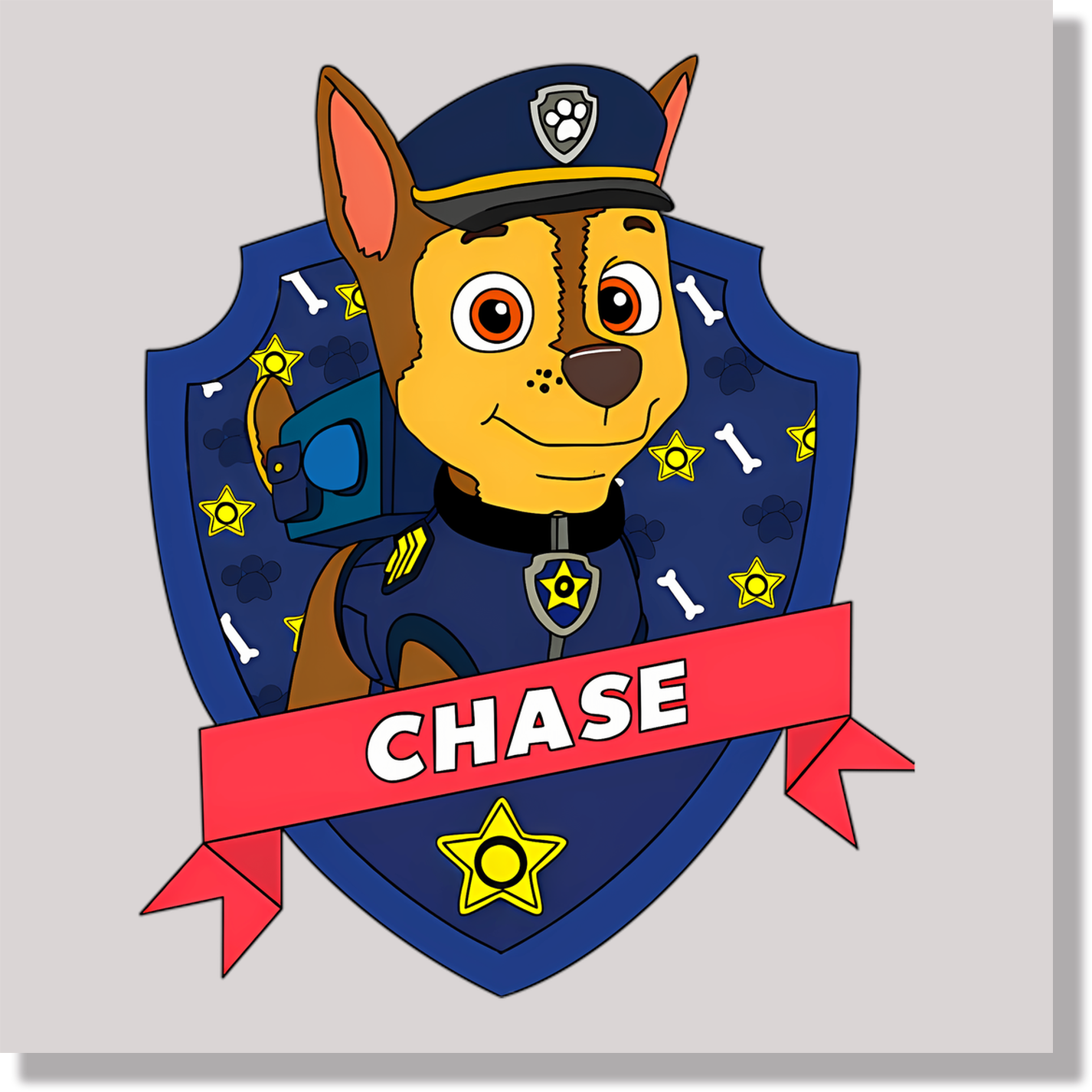 Chase Paw Patrol DTF Transfer