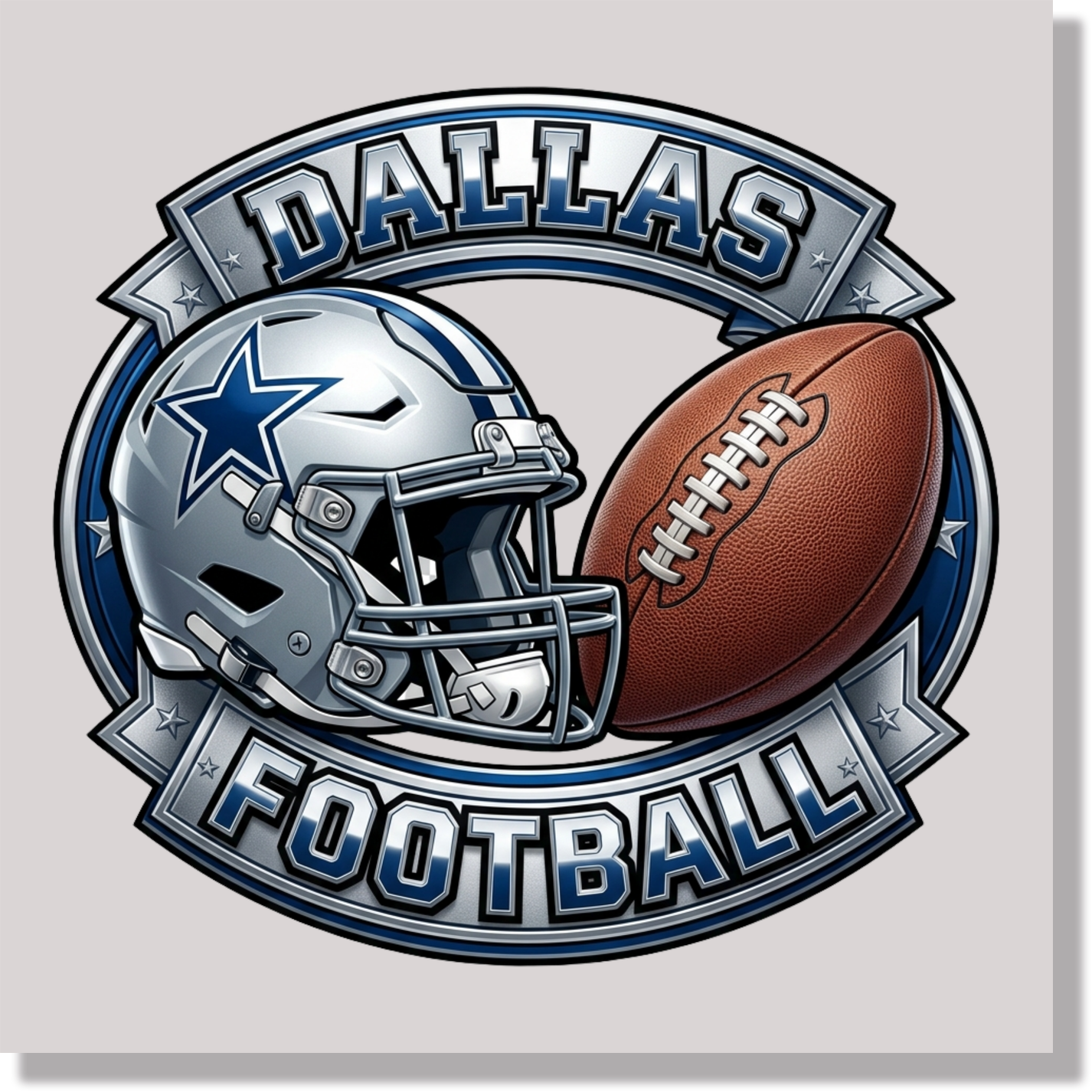Dallas Cowboys Football DTF Transfer