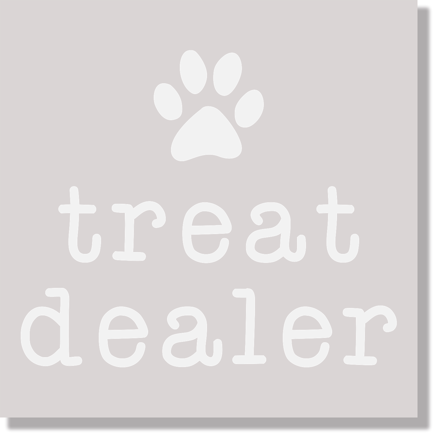Dog Treat Dealer DTF Transfer