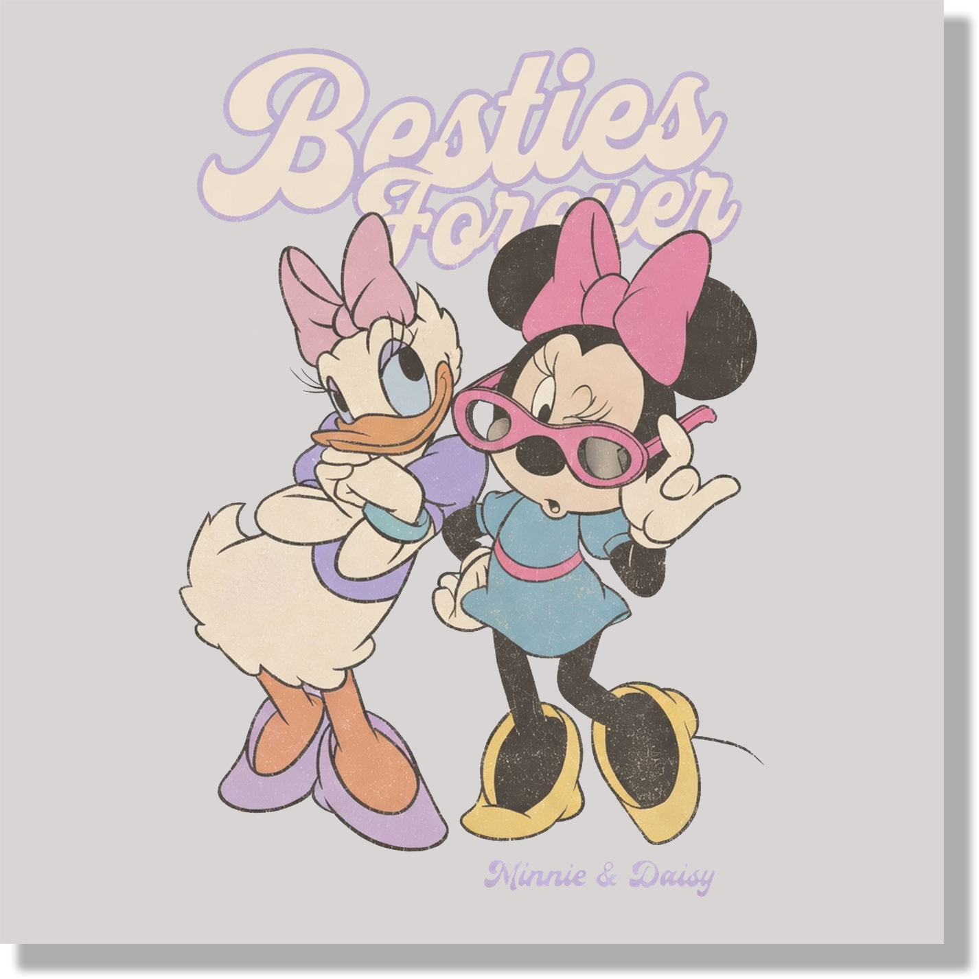 Duck & Mouse Bestie DTF Transfer
