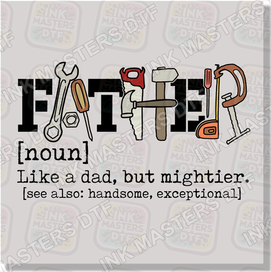 Father Definition DTF Transfer - Ink Masters DTF