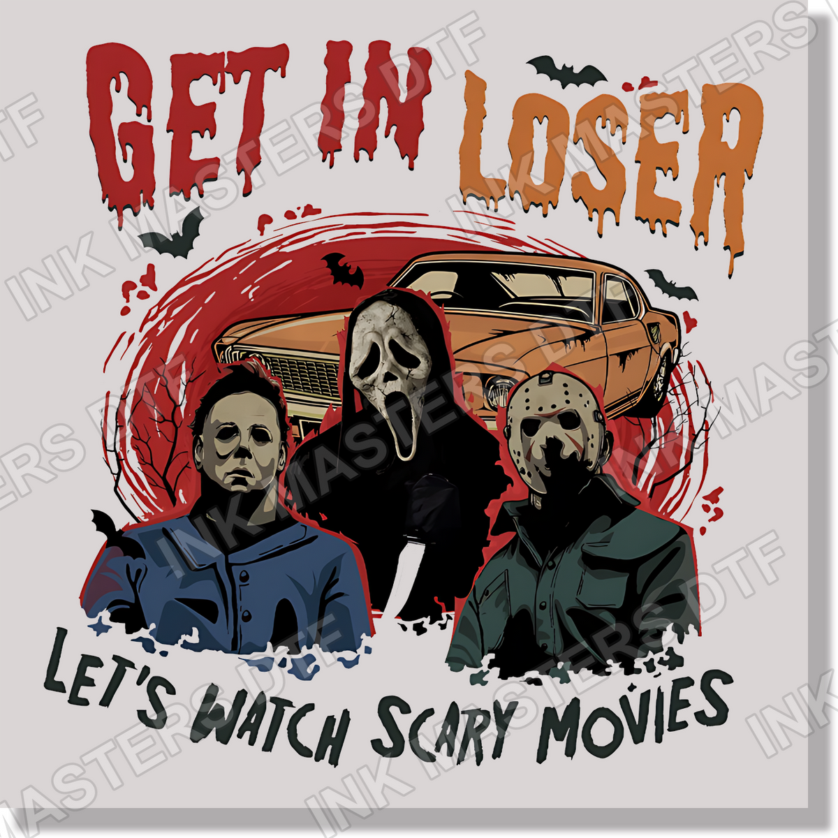 Get in Loser Let's Watch Scary Movies  DTF Transfer