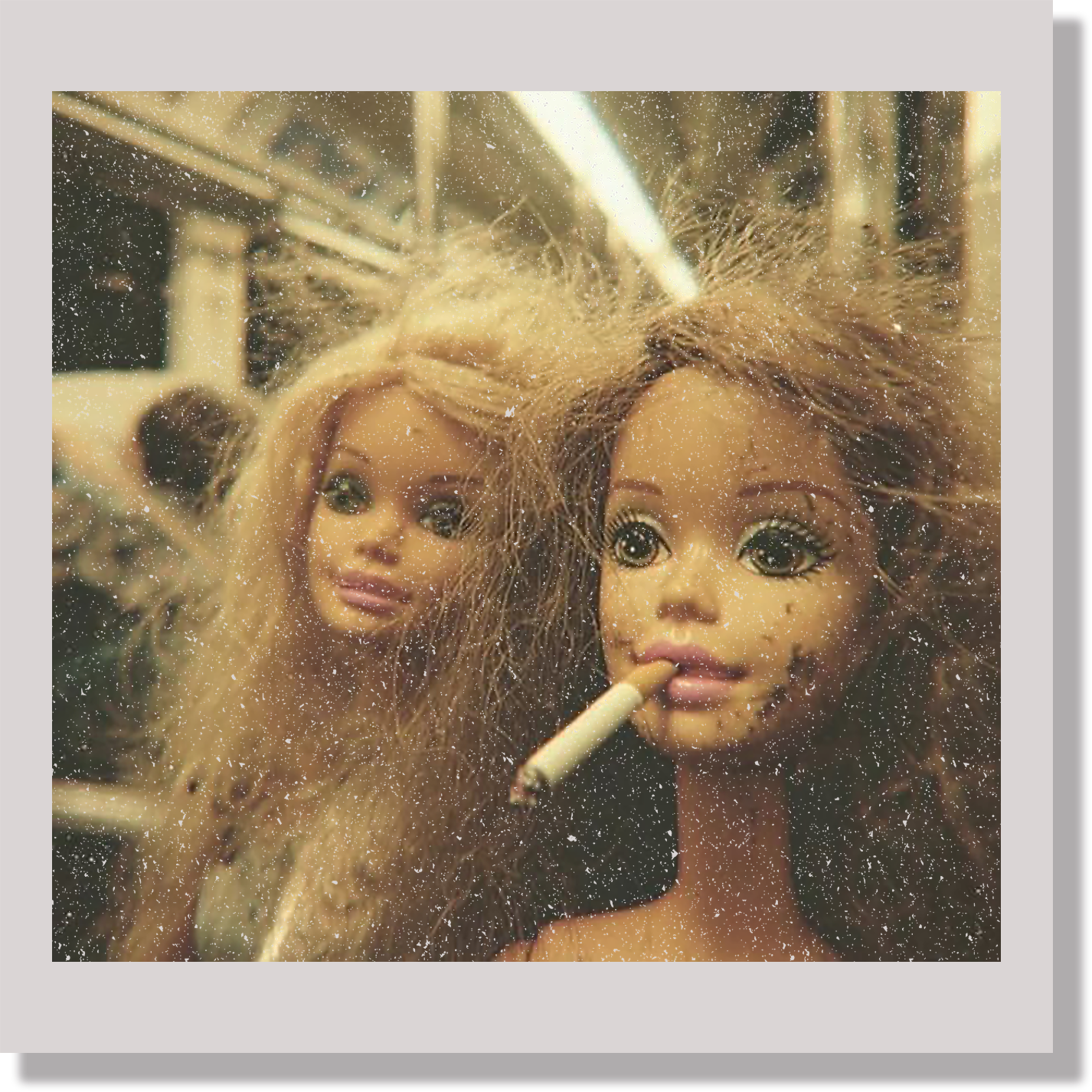 Grunge Barbie Subway Funny DTF Transfer