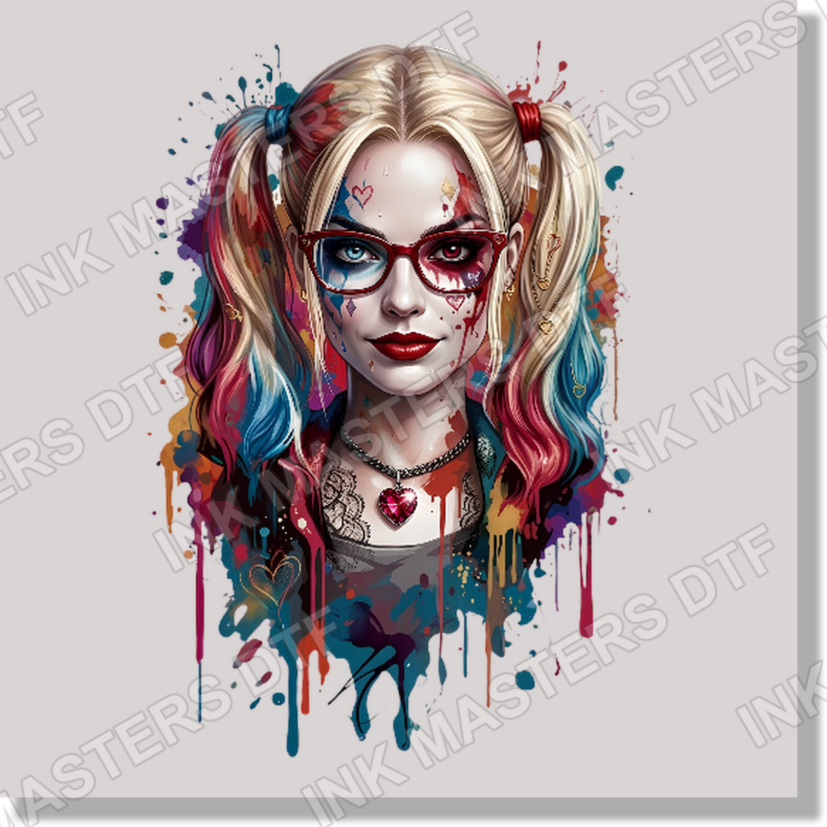 Harley Quinn 3 DTF Transfer