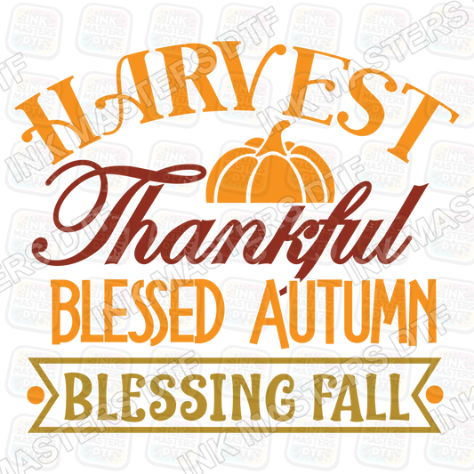Blessing Fall DTF Transfer - Ink Masters DTF