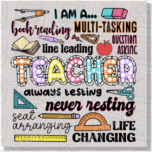 I'm A Teacher DTF Transfer - Ink Masters DTF