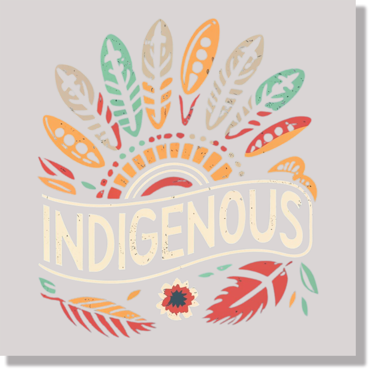 Indigenous  DTF Transfer