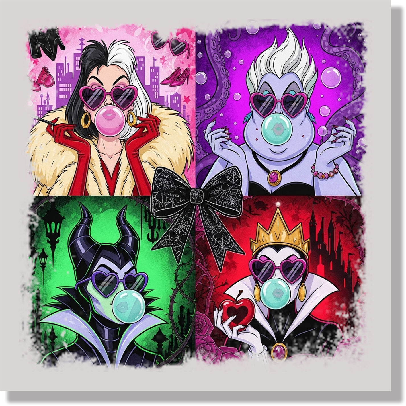 Lady Villains DTF Transfer