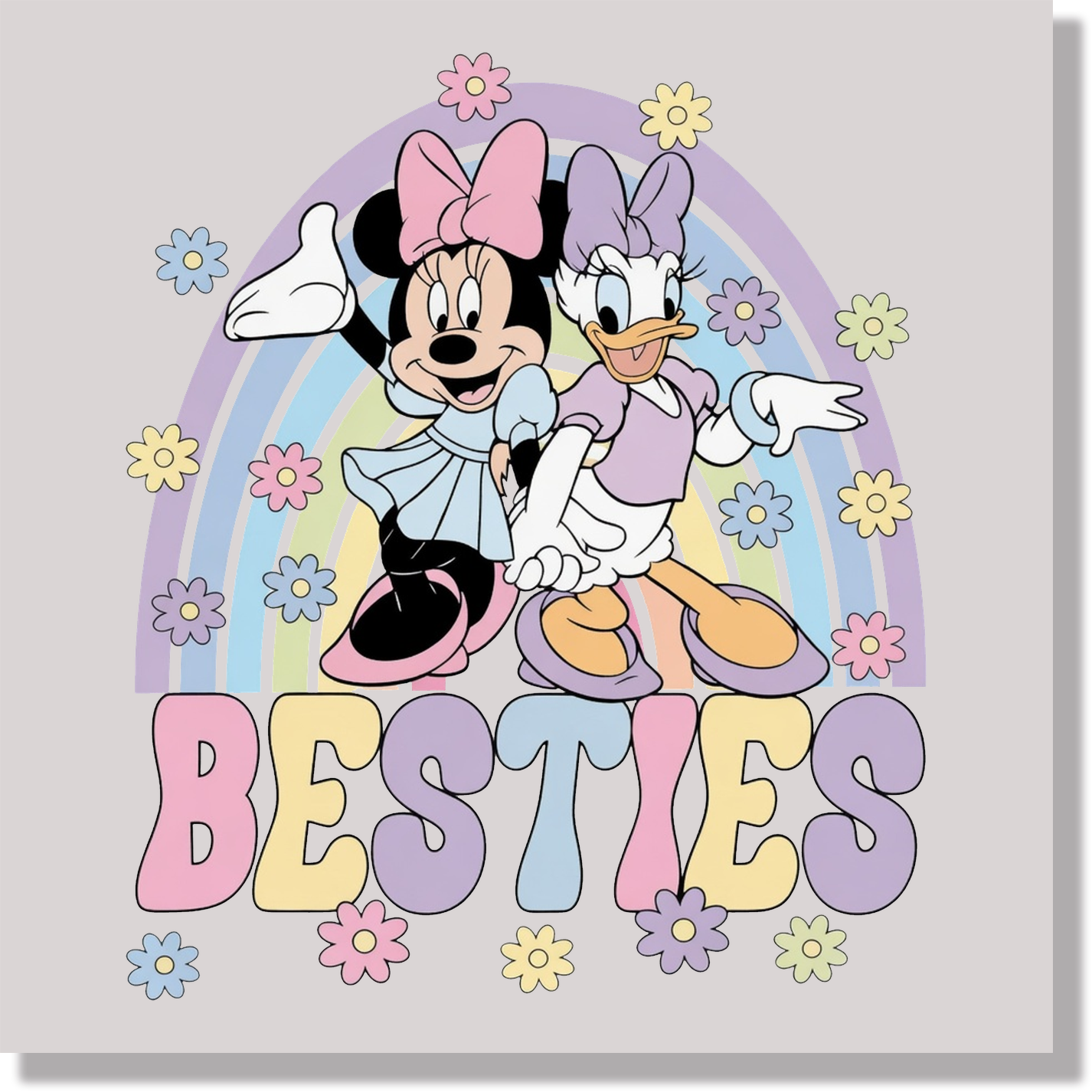 Minnie & Daisy Besties DTF Transfer