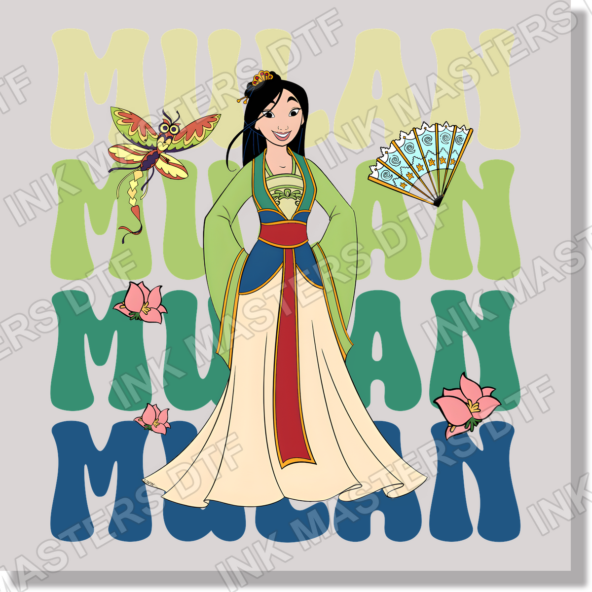 Mulan DTF Transfer