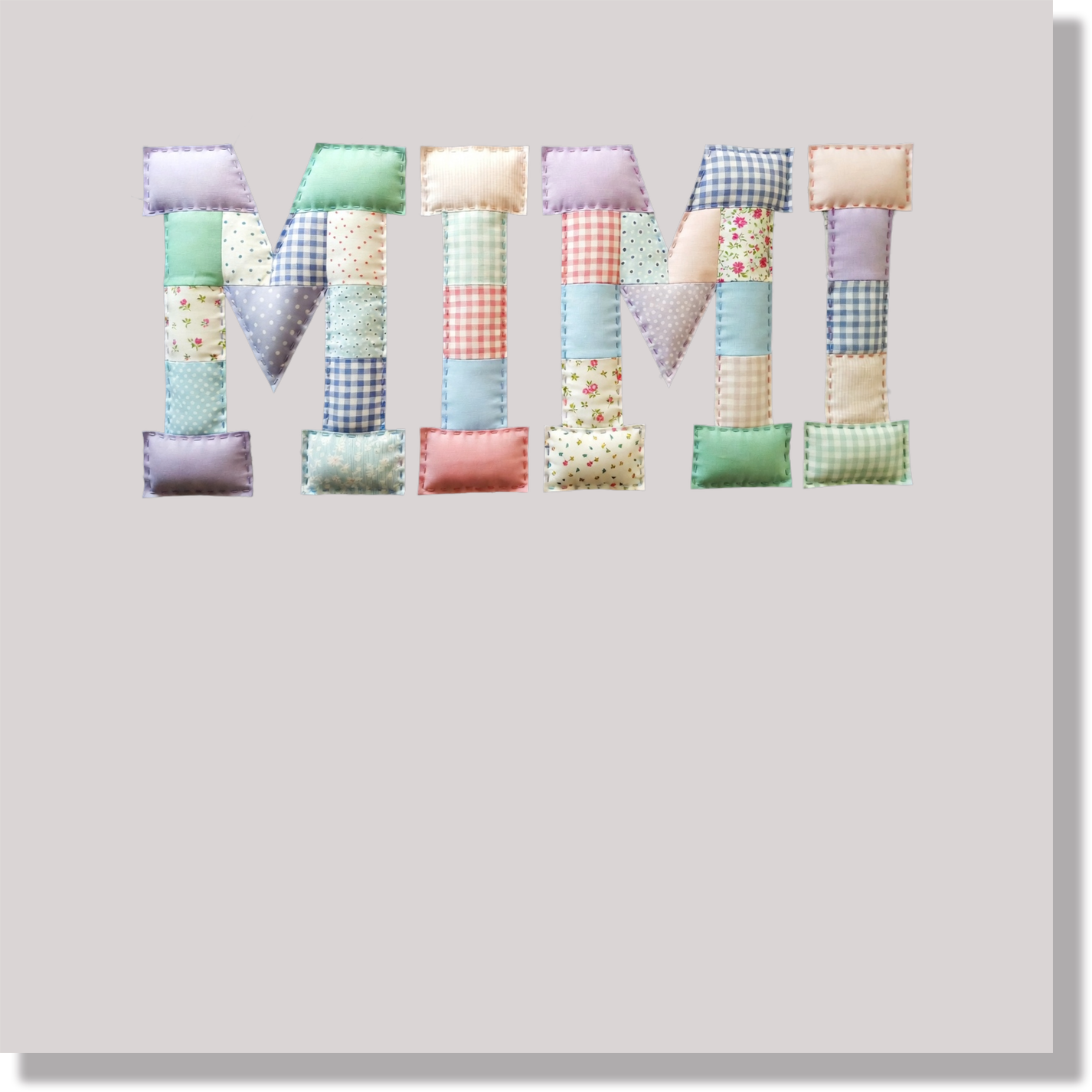 Patchwork Mimi Mothers Day Mom DTF Transfer