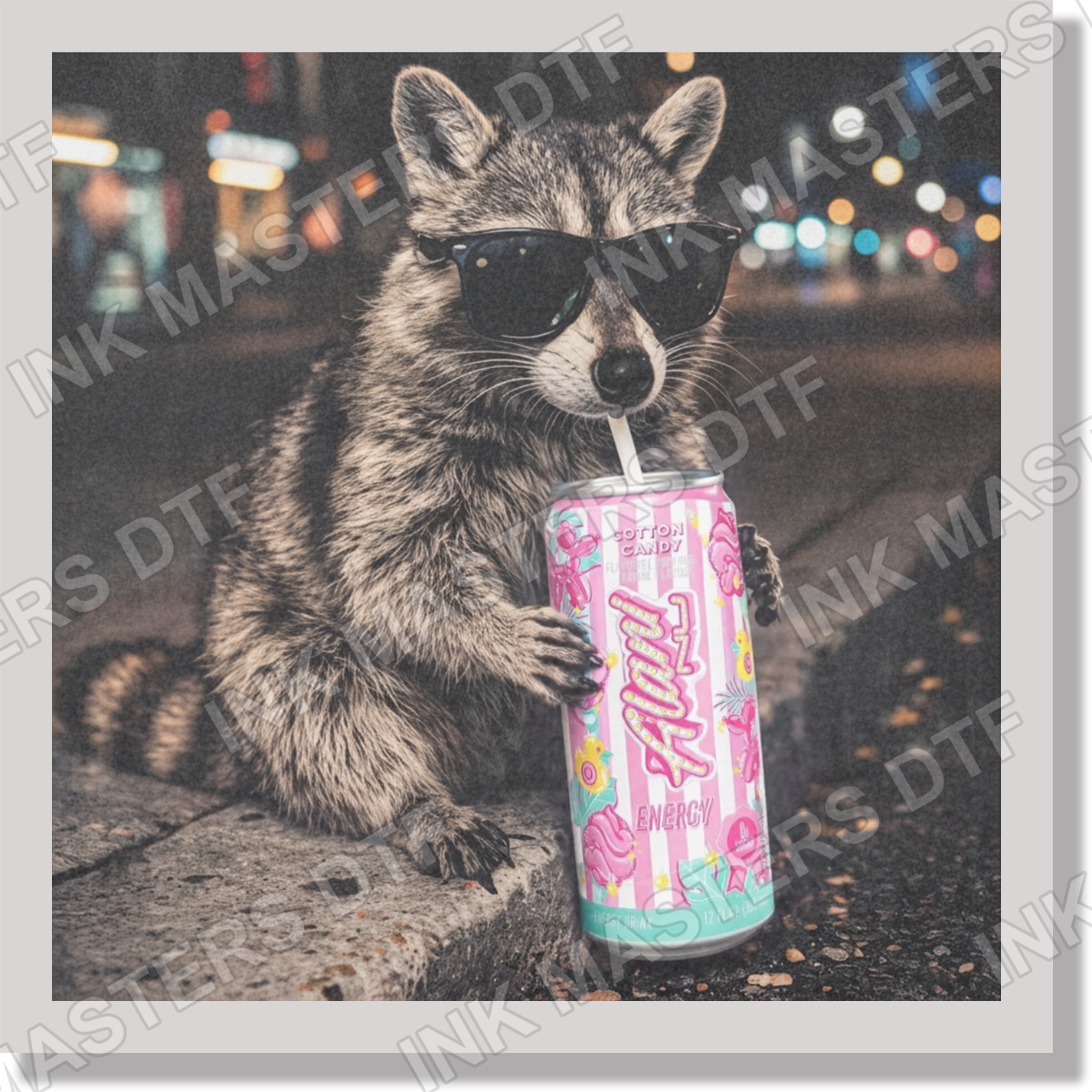 Racoon Alani DTF Transfer