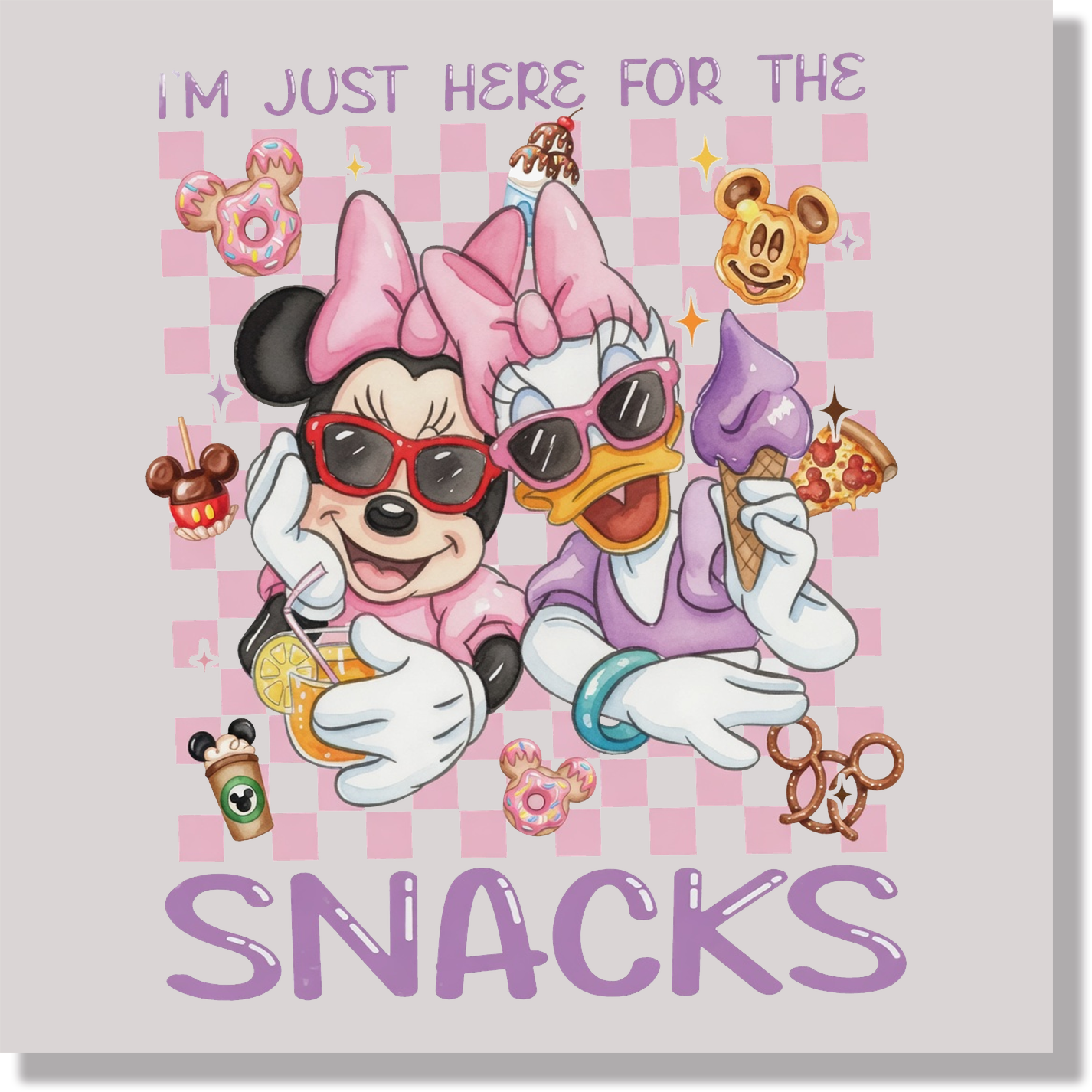 Snacks DTF Transfer