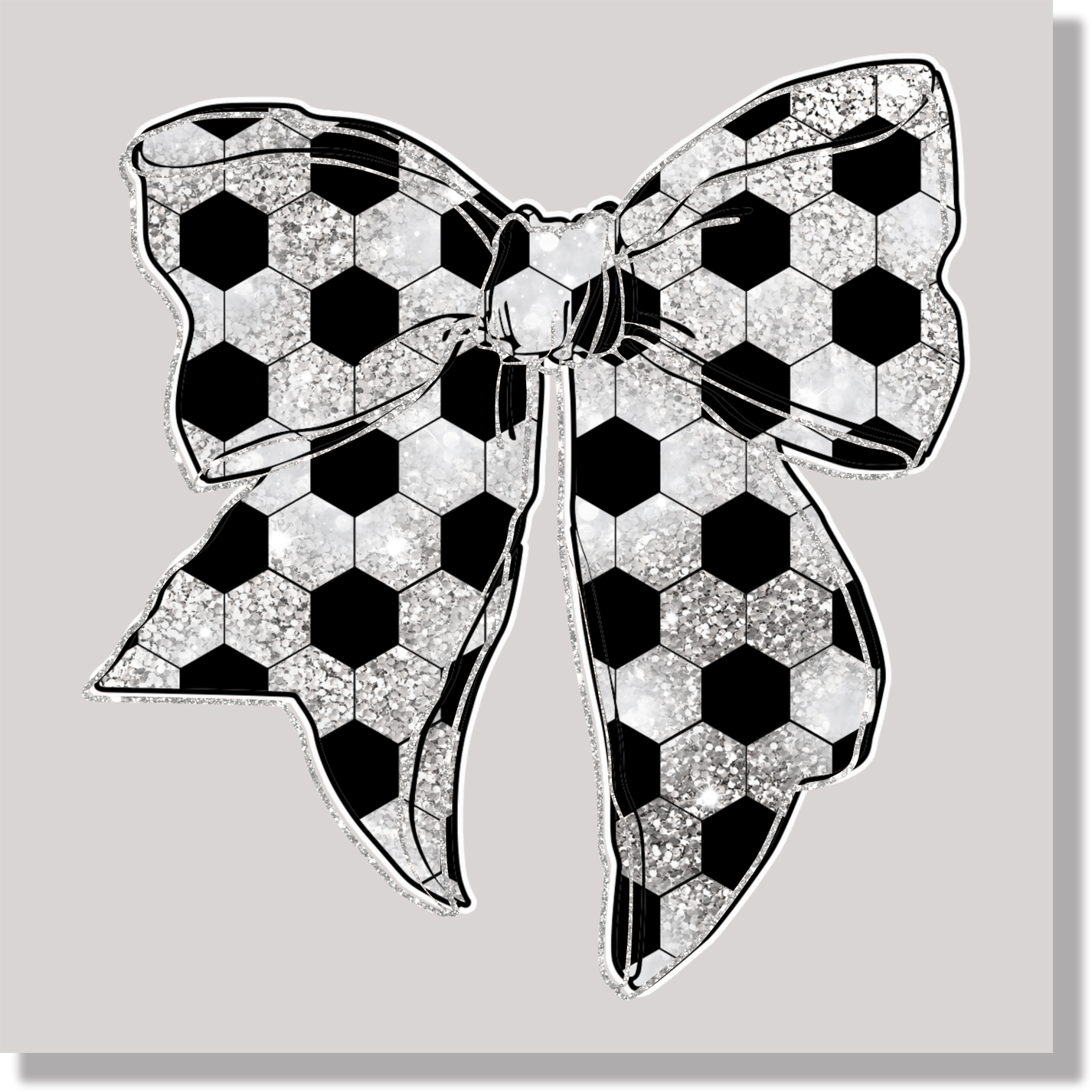 Soccer Bow DTF Transfer
