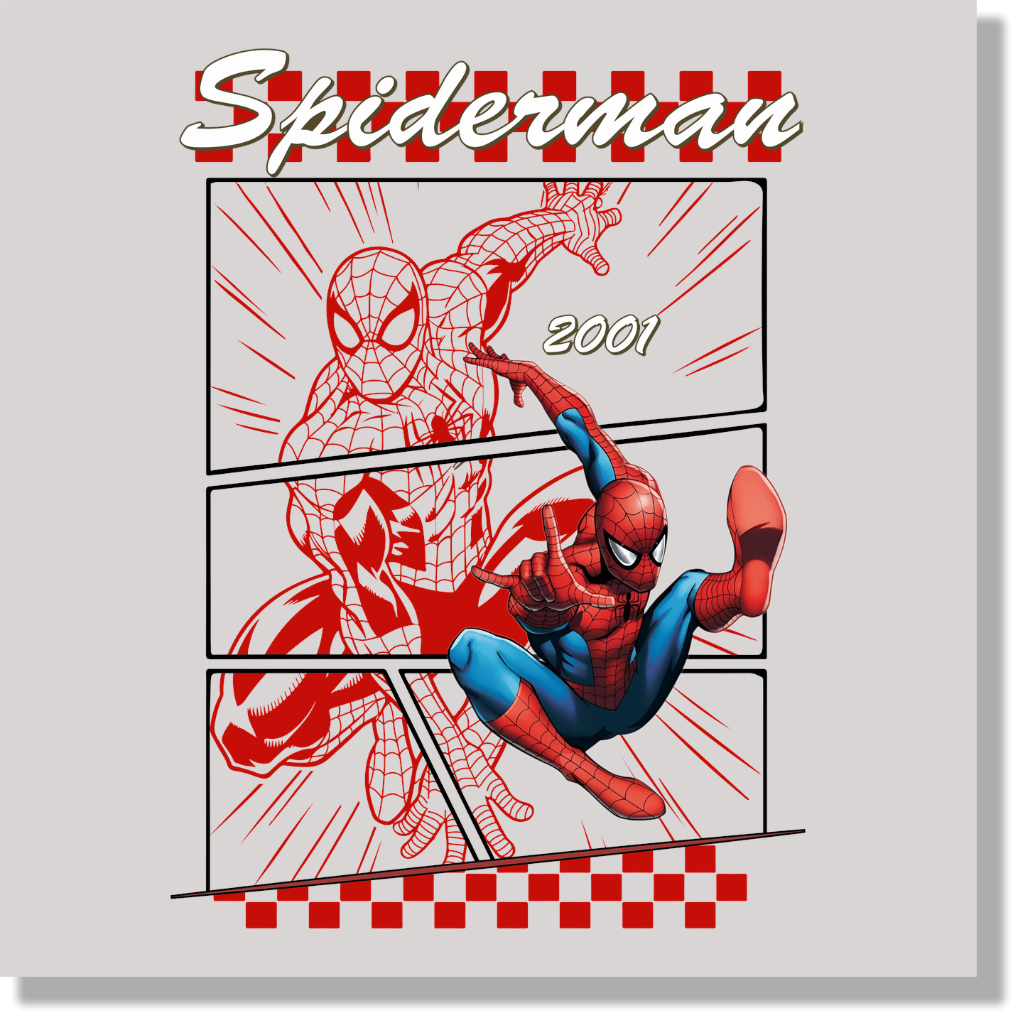 Spiderman DTF Transfer