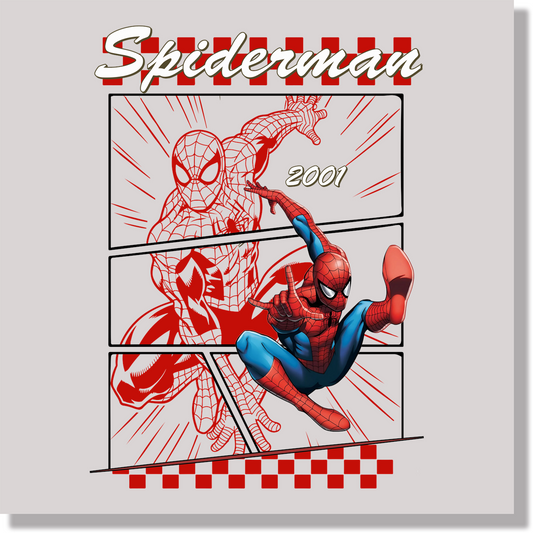 Spiderman DTF Transfer