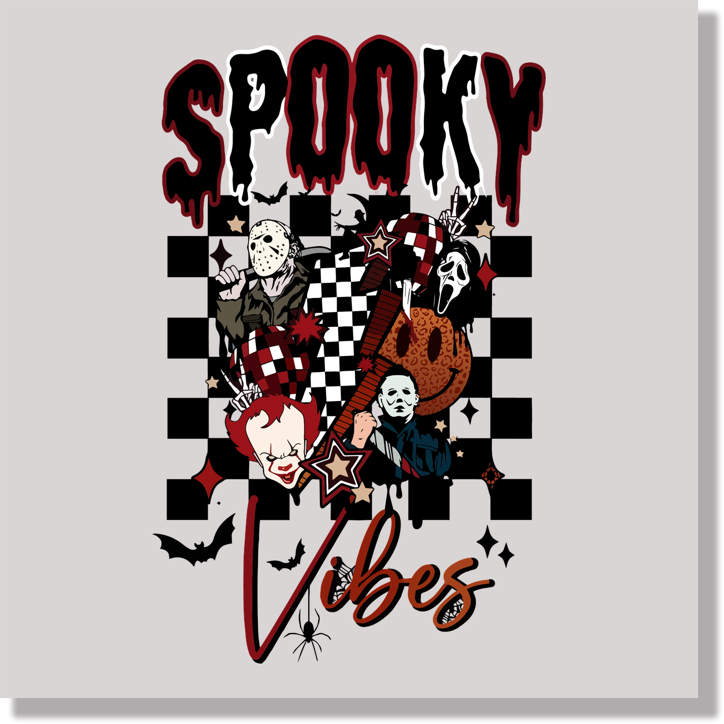 Spooky Vibes  DTF Transfer