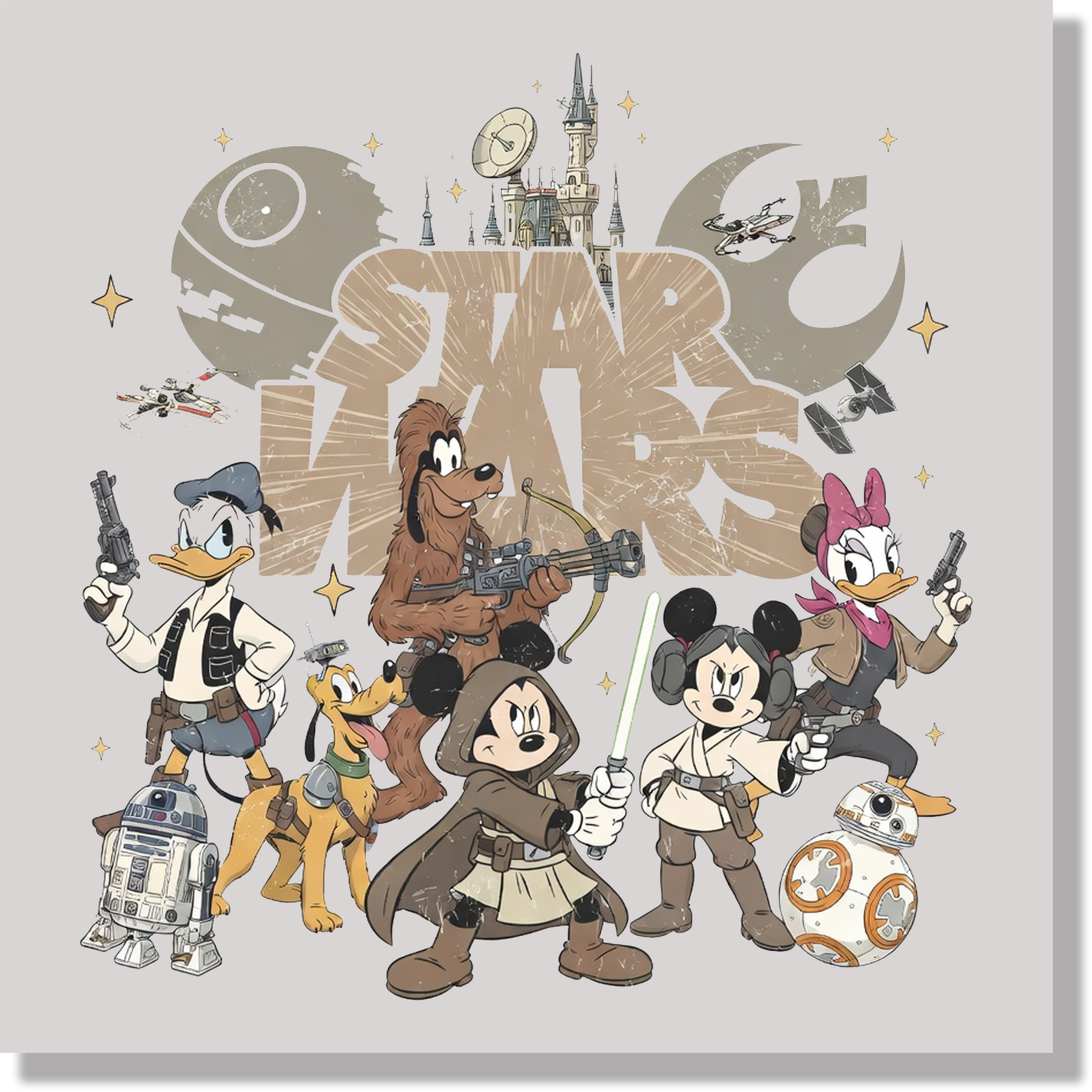 Star Wars Disney  DTF Transfer