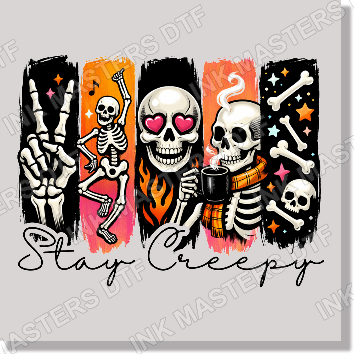 Stay Creepy DTF Transfer