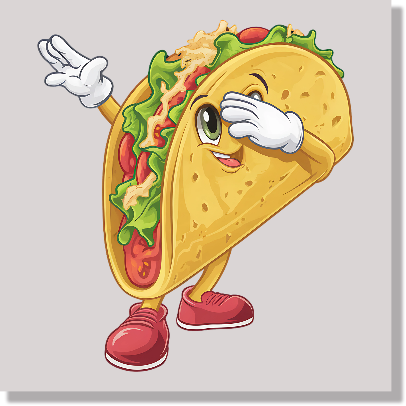 Taco Dabbing Cinco De Mayo Funny DTF Transfer
