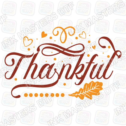 Thankful DTF Transfer - Ink Masters DTF