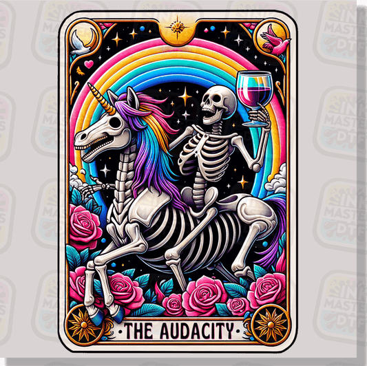 The Audacity Tarot Card DTF Transfer - Ink Masters DTF